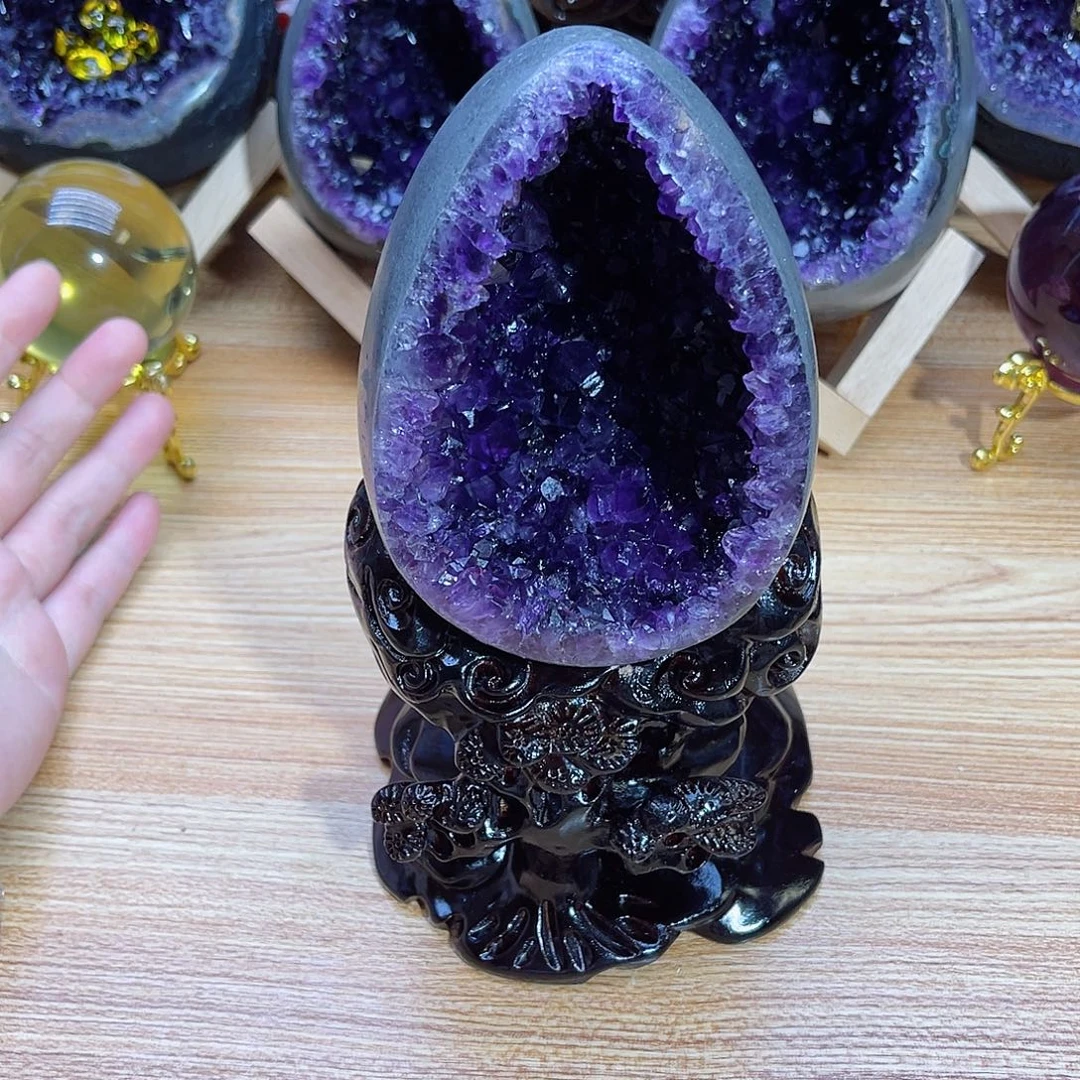 半****未镶嵌大型摆件（非配饰）紫晶