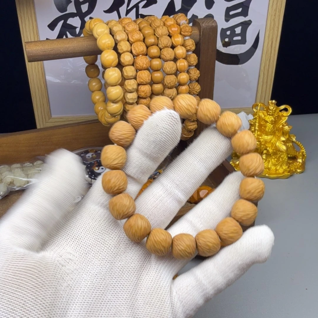 猴头核桃手串云锦