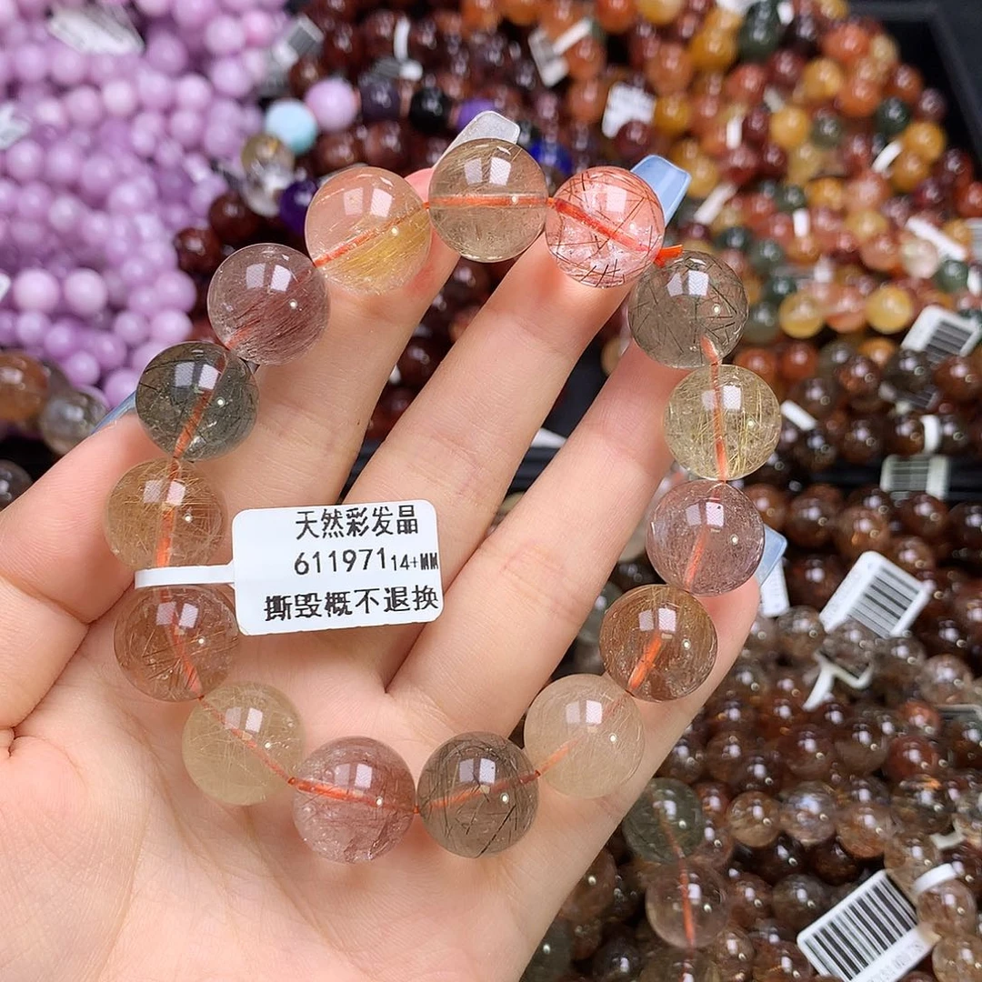 水晶手链未镶嵌，