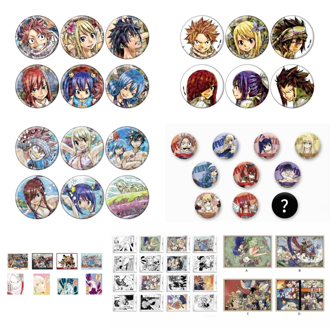 妖精的尾巴 20周年原画Eeo原画相卡特典挂件吧唧盲抽