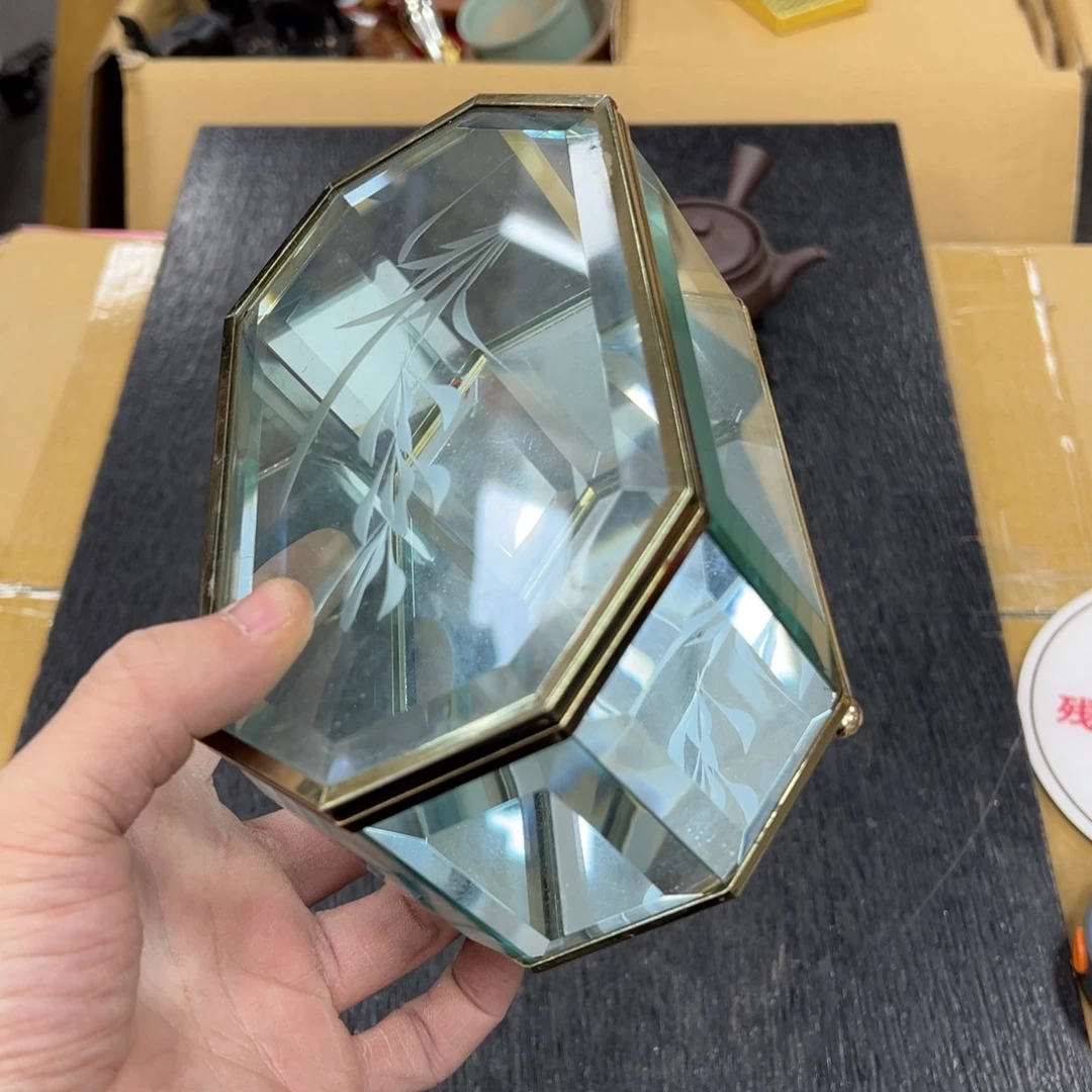 玻璃中古工艺品摆件