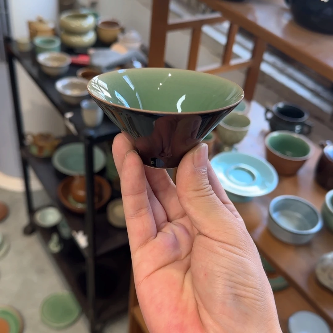 小金茶具青瓷茶器