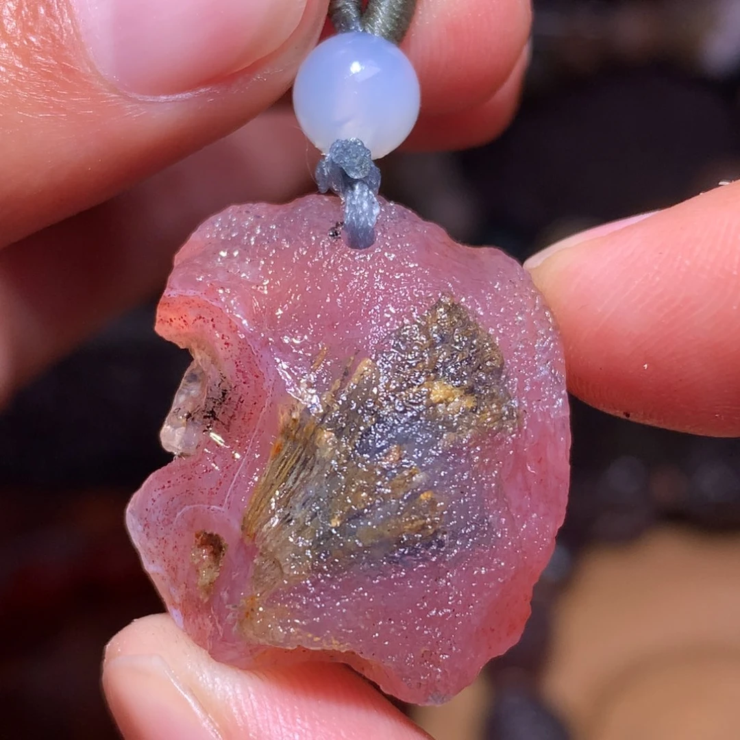 未镶嵌玛瑙/玉髓珠宝半成品