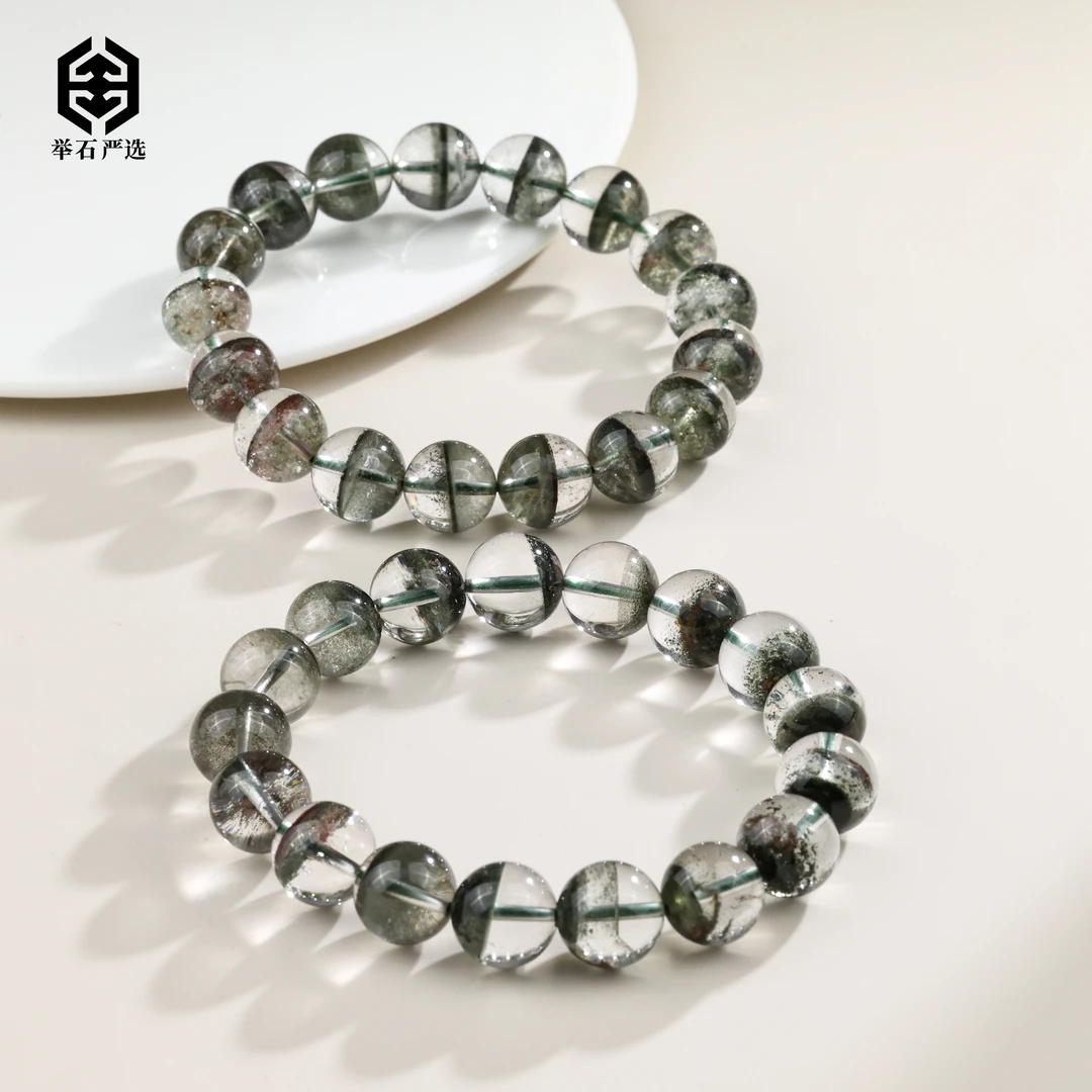 【举石严选】H08-1332-248水晶手串（一件/多样性发/约11mm+）M