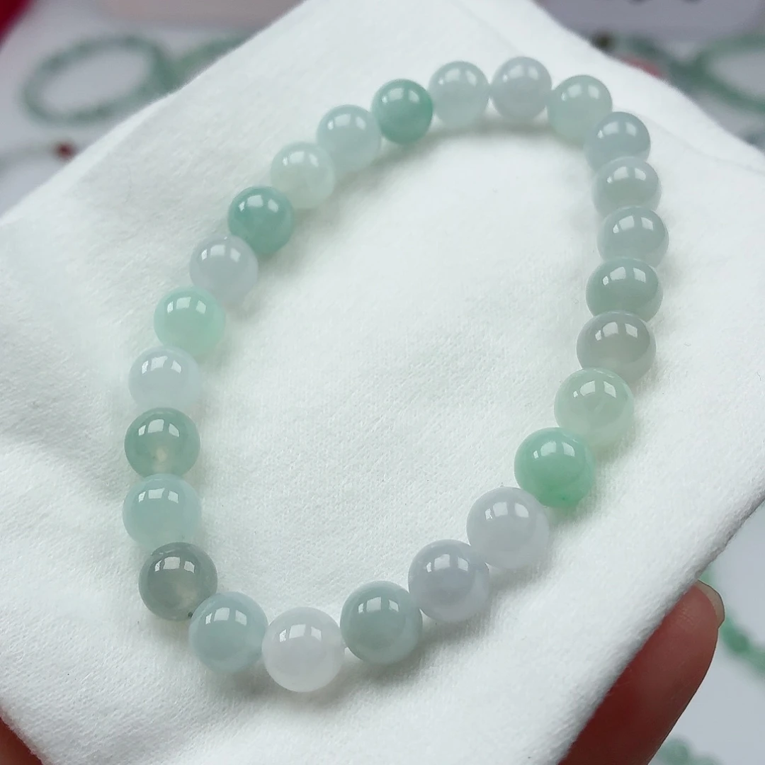 C***n翡翠未镶嵌手链卡7.6（货头）