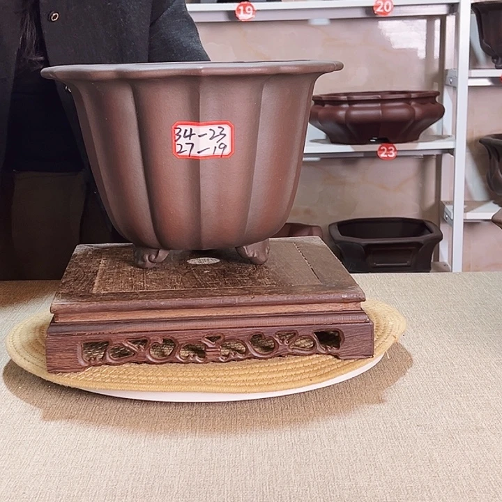 紫砂花盆紫砂花盆