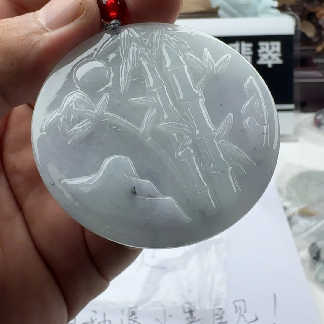 颈饰未镶嵌翡翠天然缅甸A货翡翠