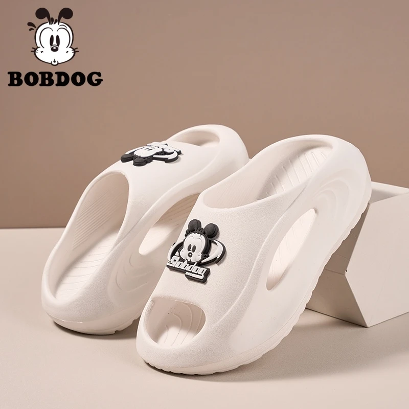 巴布豆儿童拖鞋男童夏季2025新款女孩居家室内防滑软底亲子凉拖