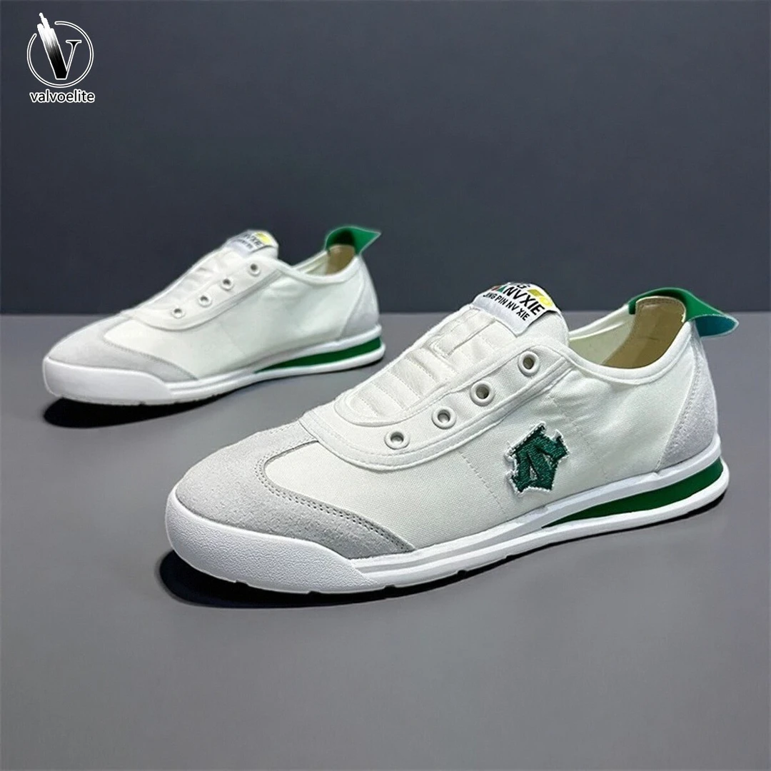 VALVOELITE拼色轻便男鞋日常阿甘鞋休闲鞋时尚高男士轻质休闲鞋