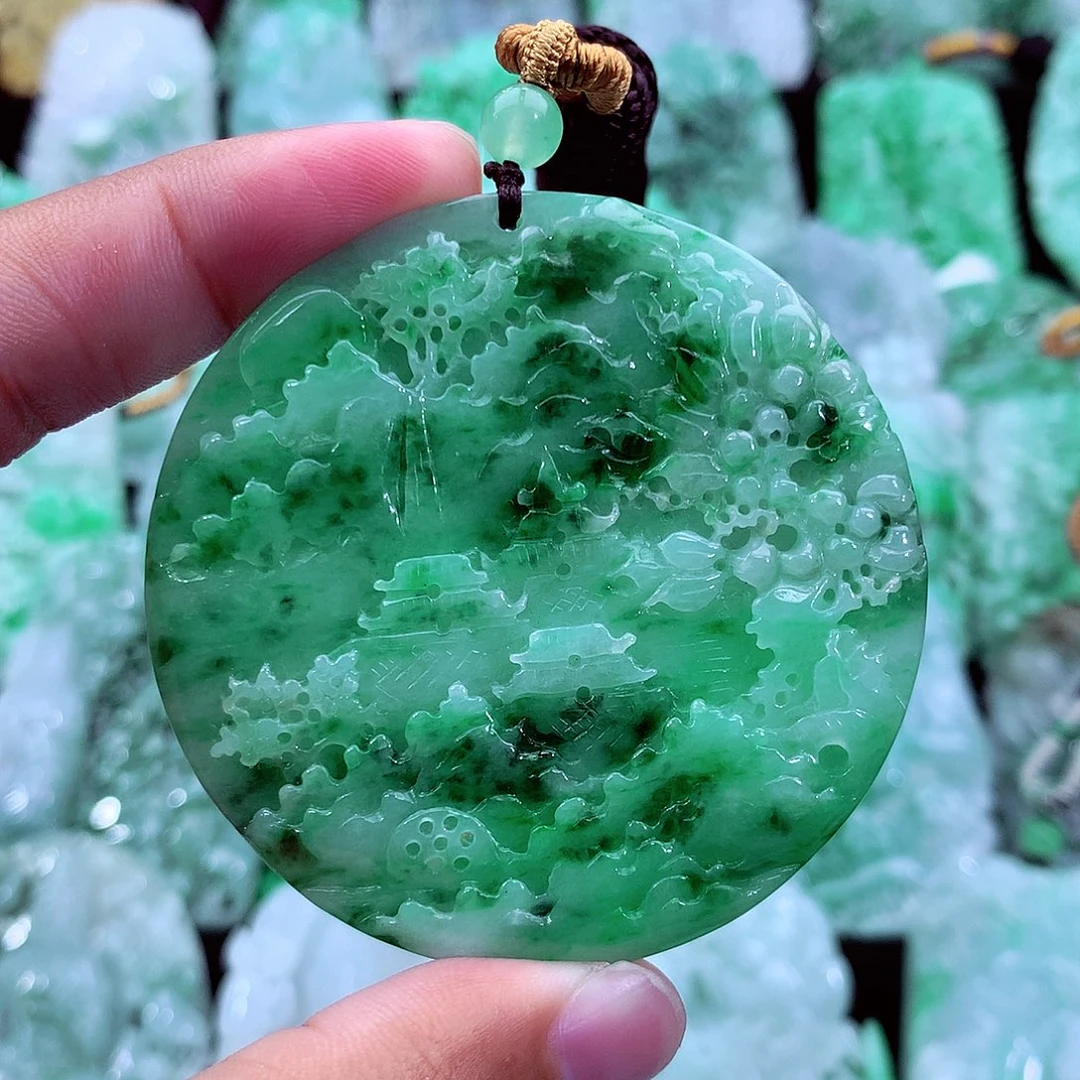 吊坠(不含链)未镶嵌翡翠