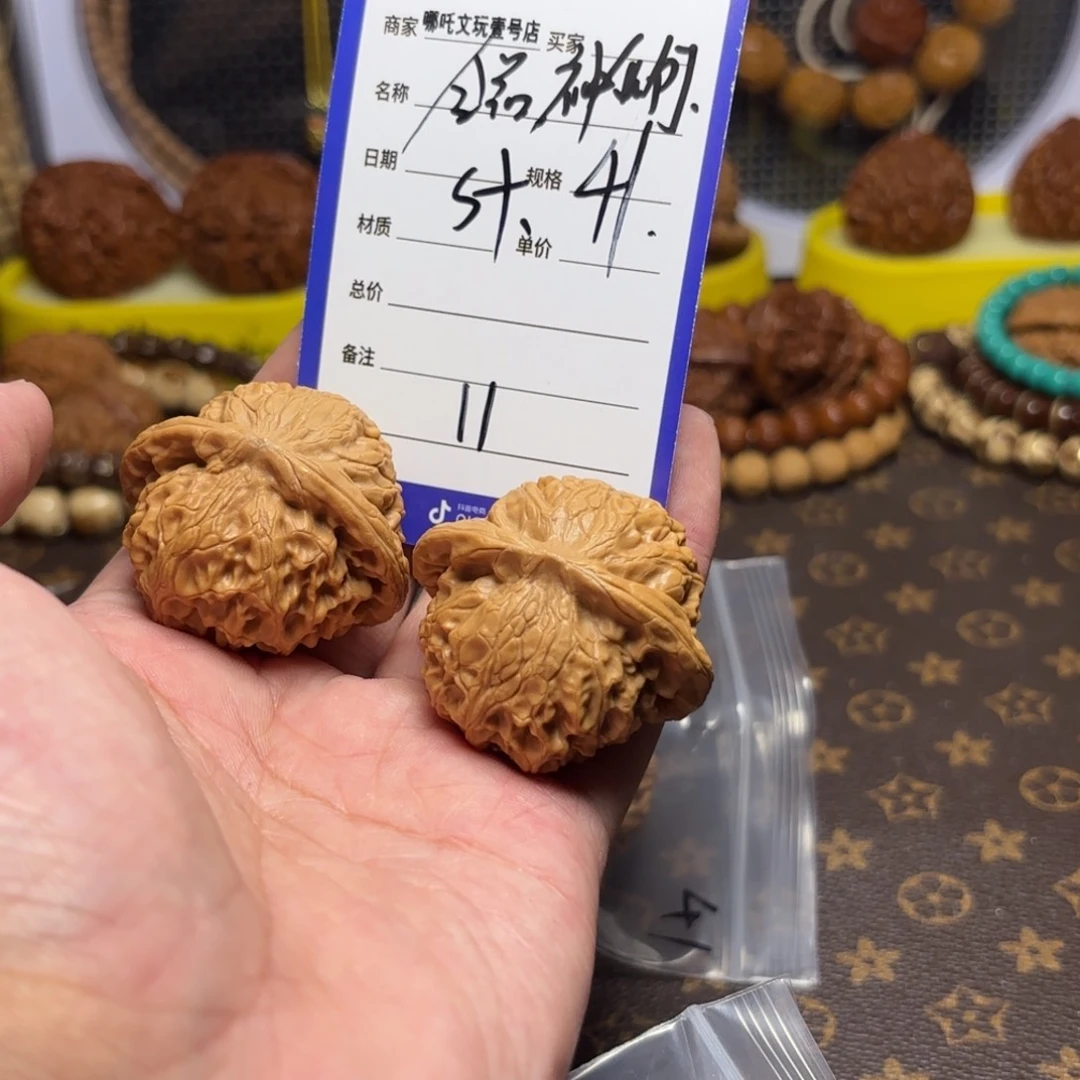 文玩核桃把件全品神仙灯11