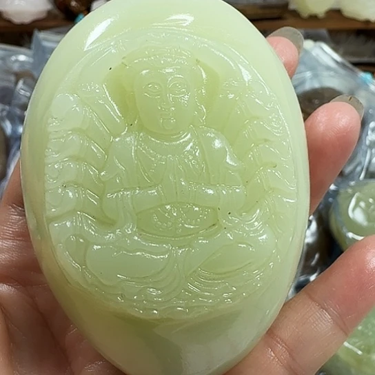 唐****砖雕石头手把件石头手把件
