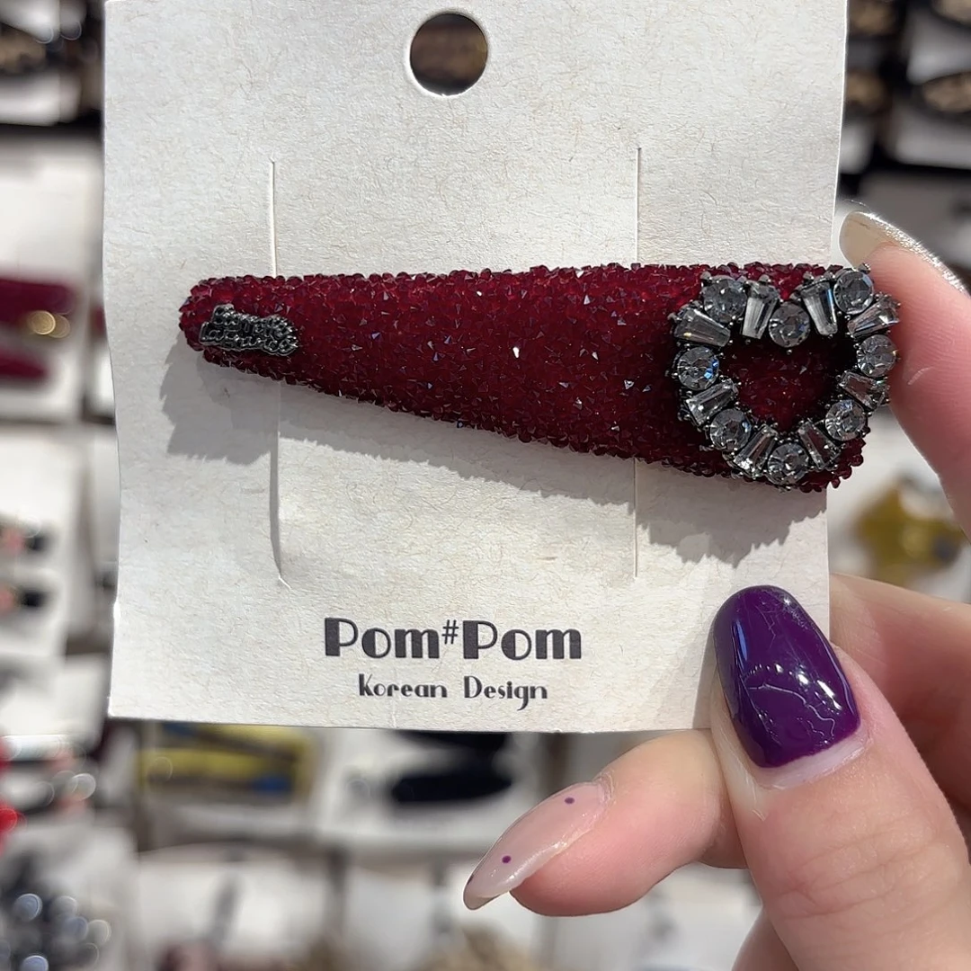 皮质铁合金砂糖爱心拜拜一个