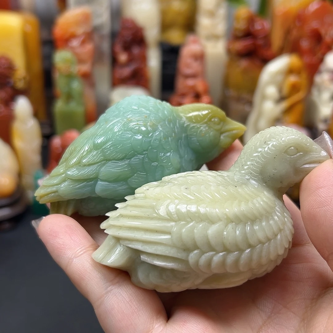 印石寿山石印章雕刻工艺