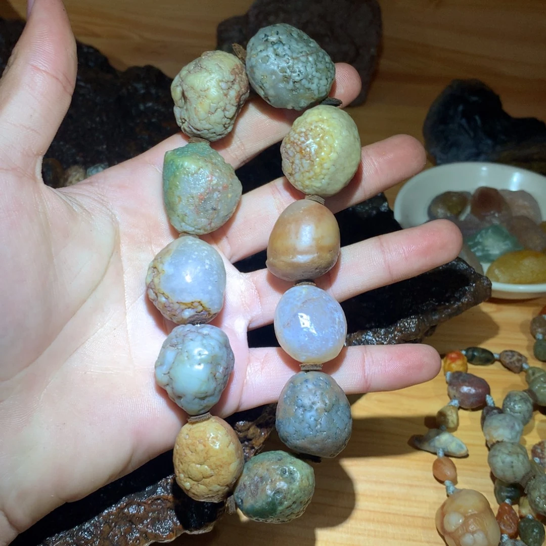 玛瑙/玉髓未镶嵌阿拉善戈壁玛瑙