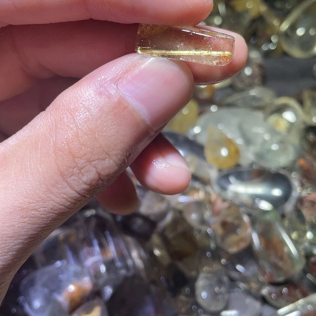白***菌颈饰银S925镶嵌紫晶水晶
