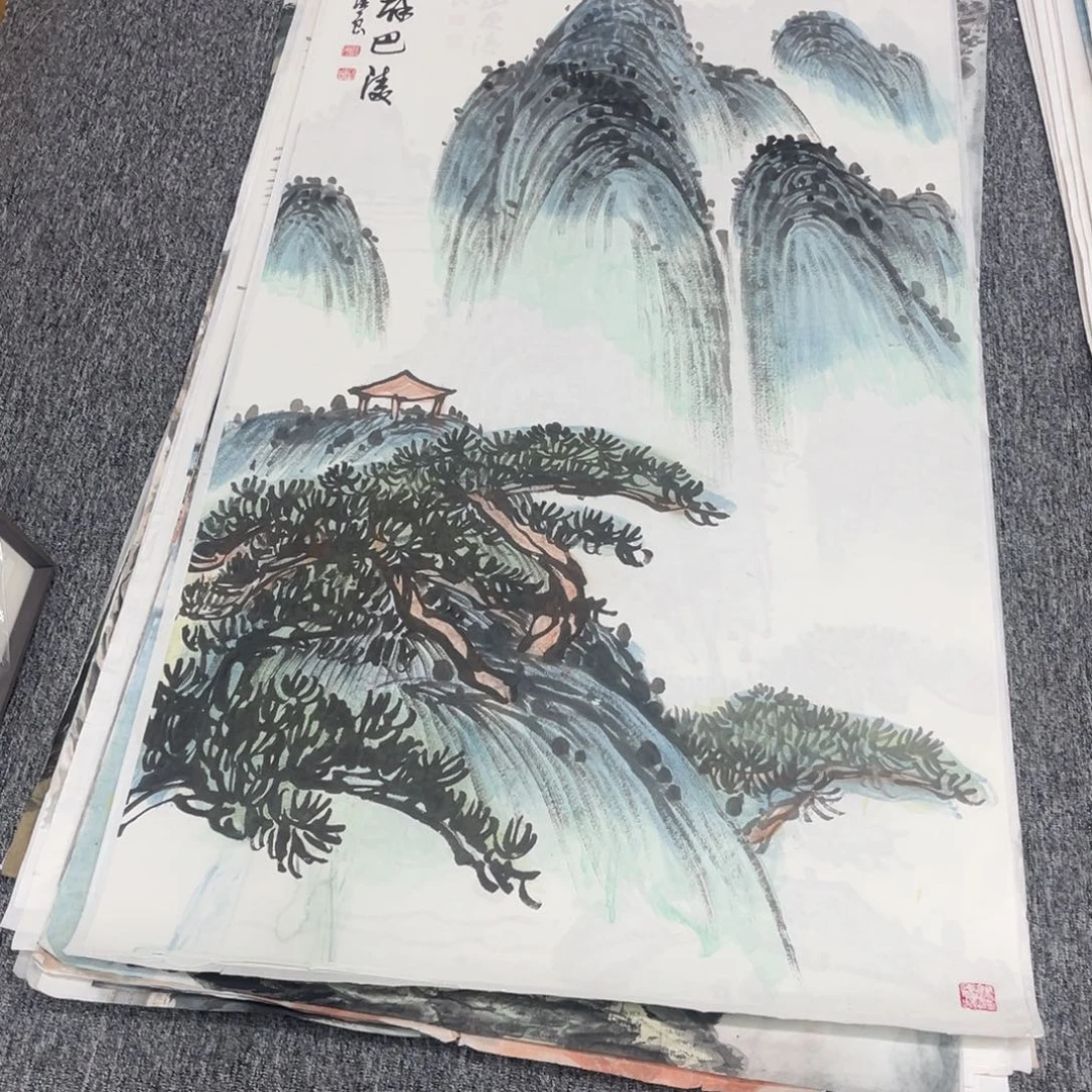 国画绘画作品多次140.70