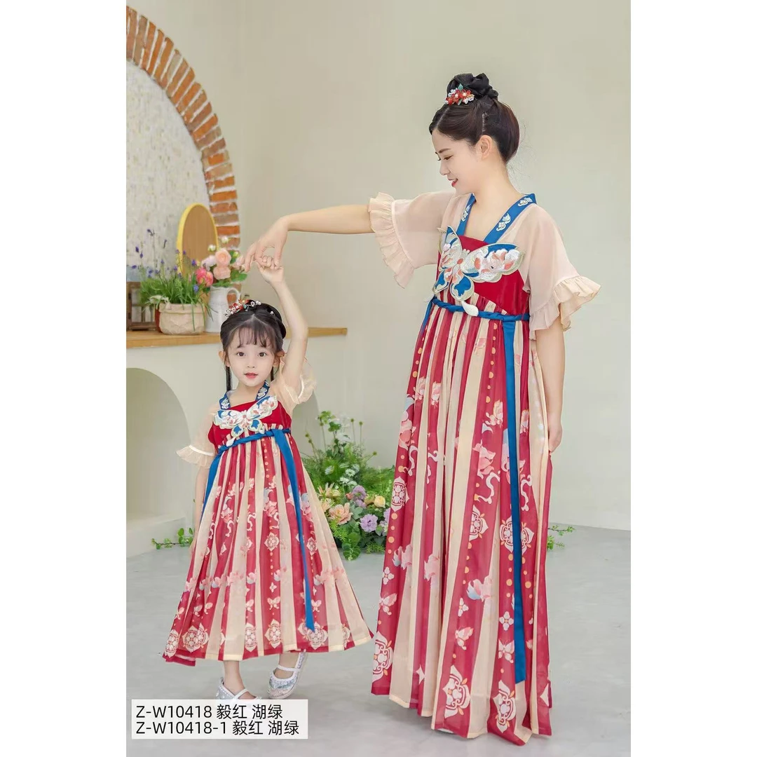 【ZQW10418】国风系列成人连衣裙 10418