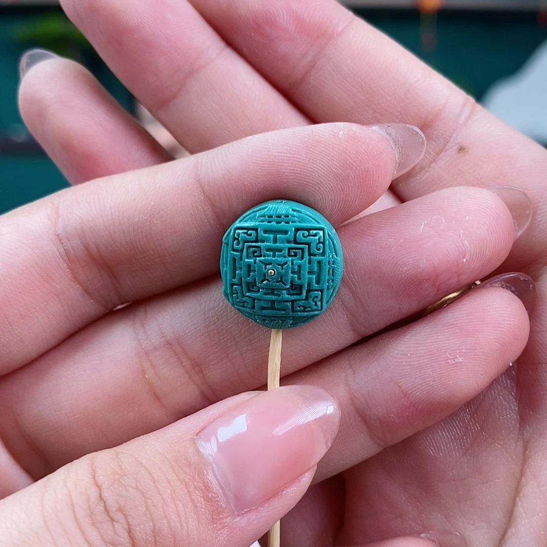 绿松石珠宝奇石未镶嵌