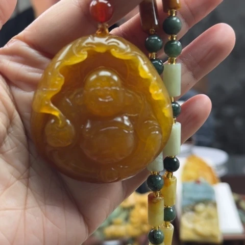 岫玉挂件未镶嵌挂件