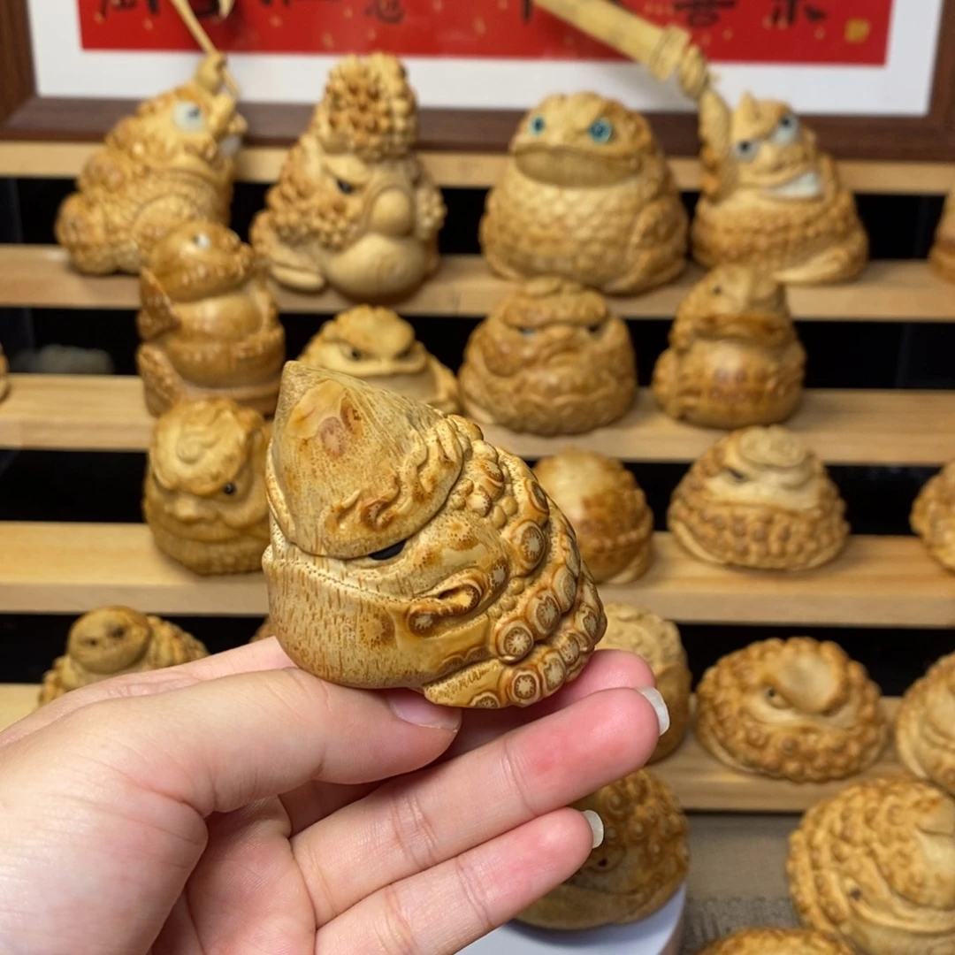 香榧木竹根雕作品欣赏