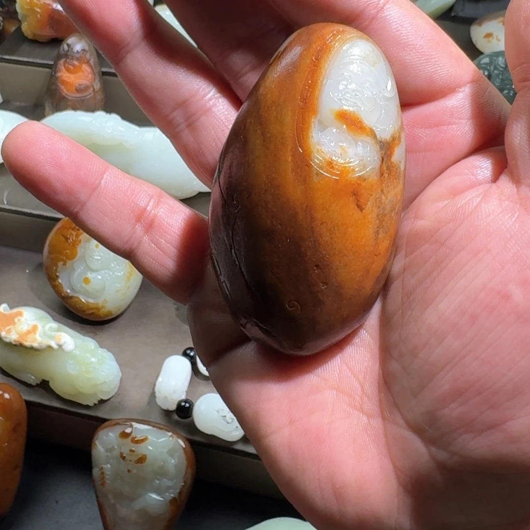 和田玉颈饰未镶嵌n****D