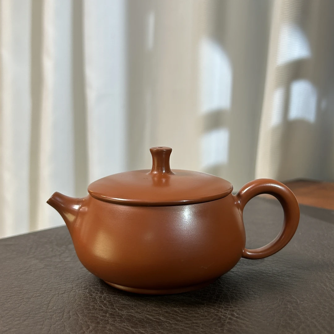 广源壶朱泥潮州手拉壶功夫茶具家用手工养茶陶壶泡茶壶泥壶纯手工