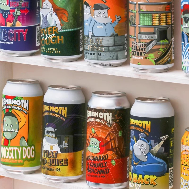 满6罐包邮新西兰精酿啤酒比萌巨兽双倍浑浊IPAl罐装