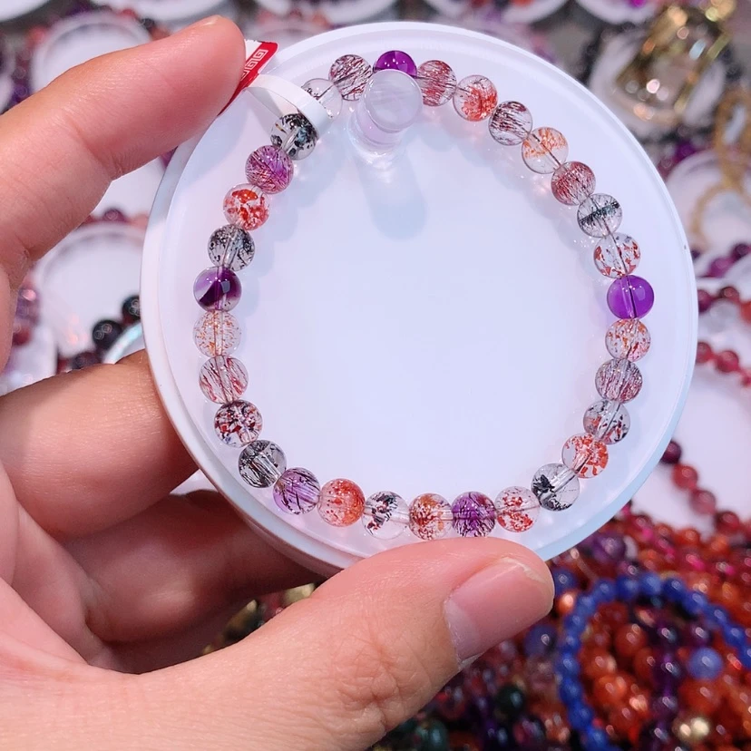 【闪购商品】水晶手链未镶嵌蜡****?水晶手链