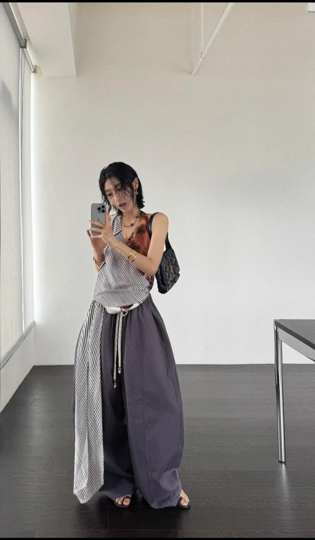 Shelle Artiste · 一起跳舞吧气球弯刀裤