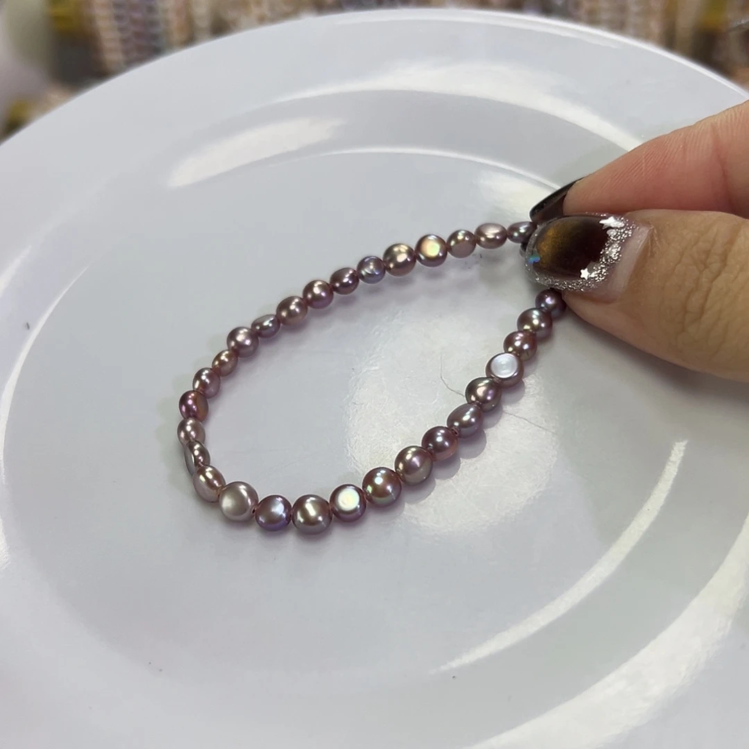 淡水珍珠手绳钛钢