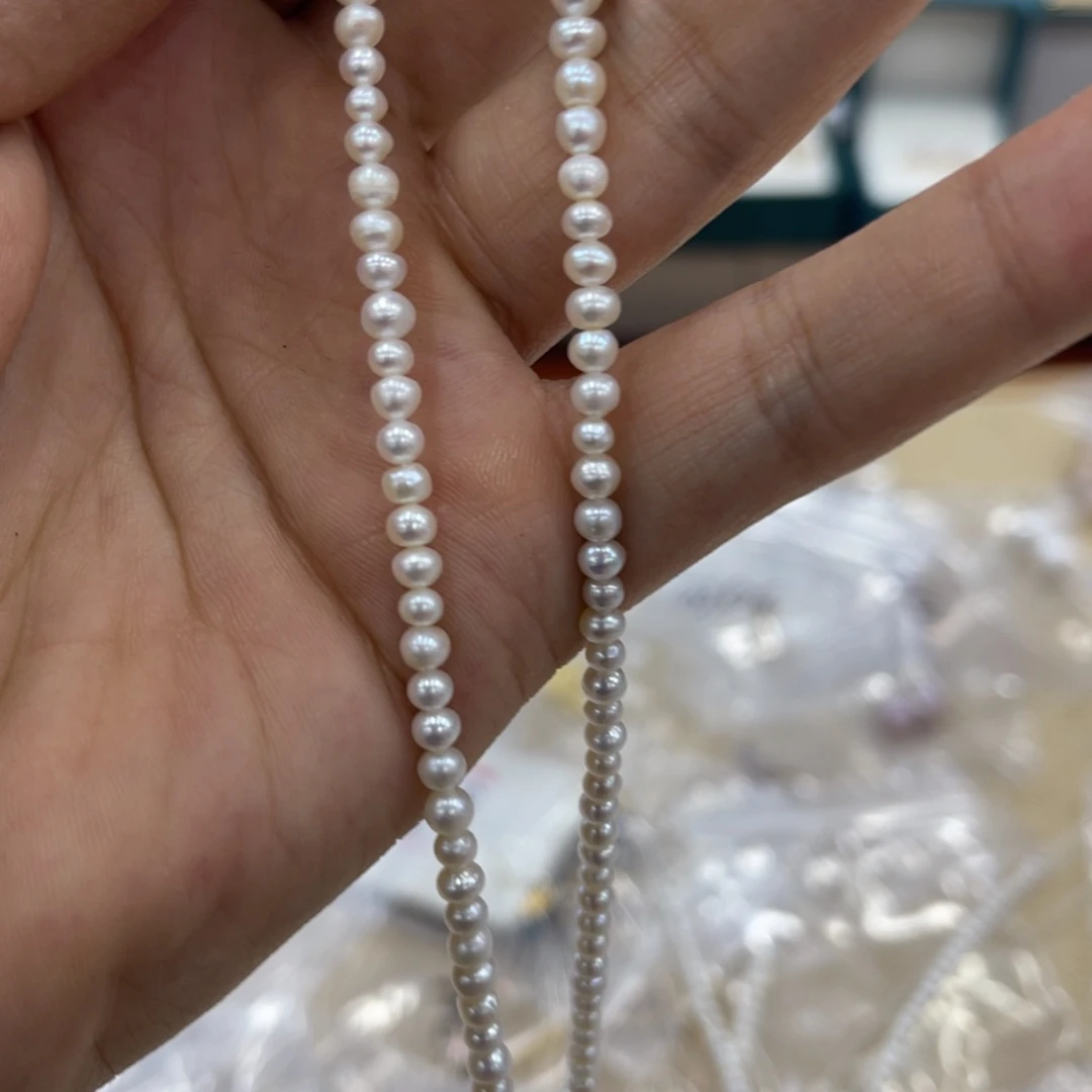 淡水珍珠合金颈饰02694