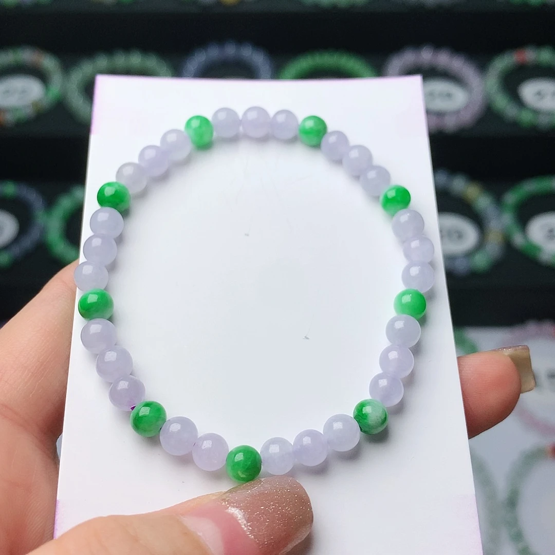 未镶嵌手链翡翠翡翠