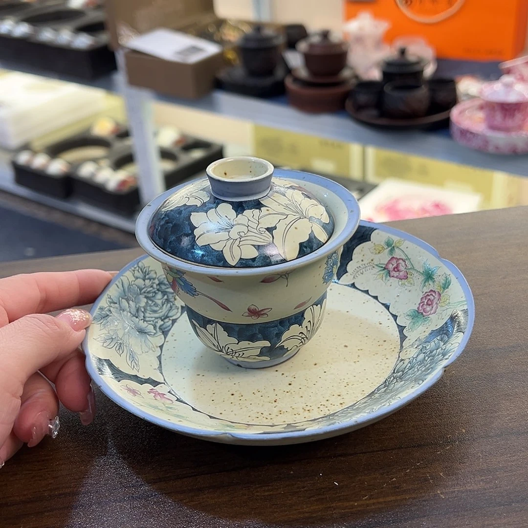 盖碗很漂亮我很喜欢