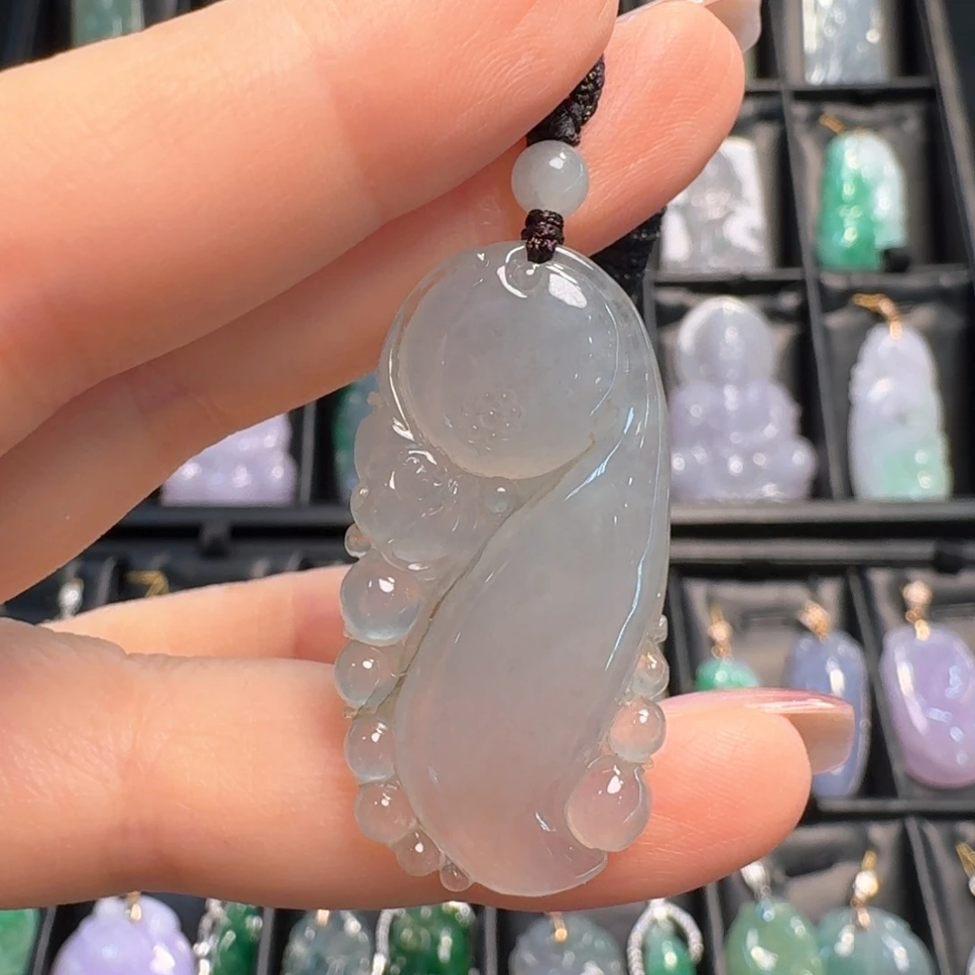 翡翠未镶嵌吊坠(不含链)仿古龙