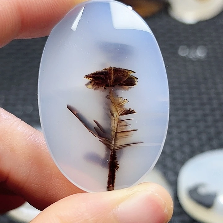 自***人玛瑙/玉髓未镶嵌珠宝半成品