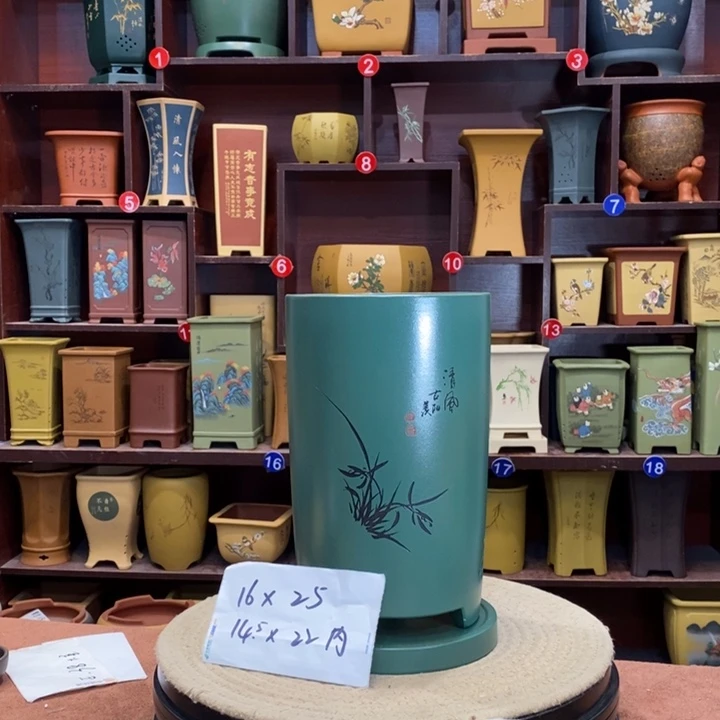 紫砂花盆紫砂艺术