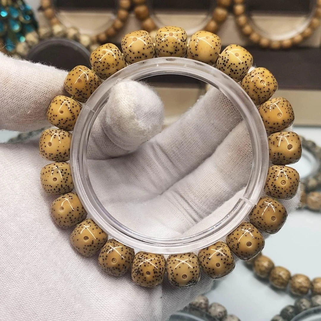 【闪购商品】星月菩提手串10×11一物一图原生态同枝古瓷月朗星稀