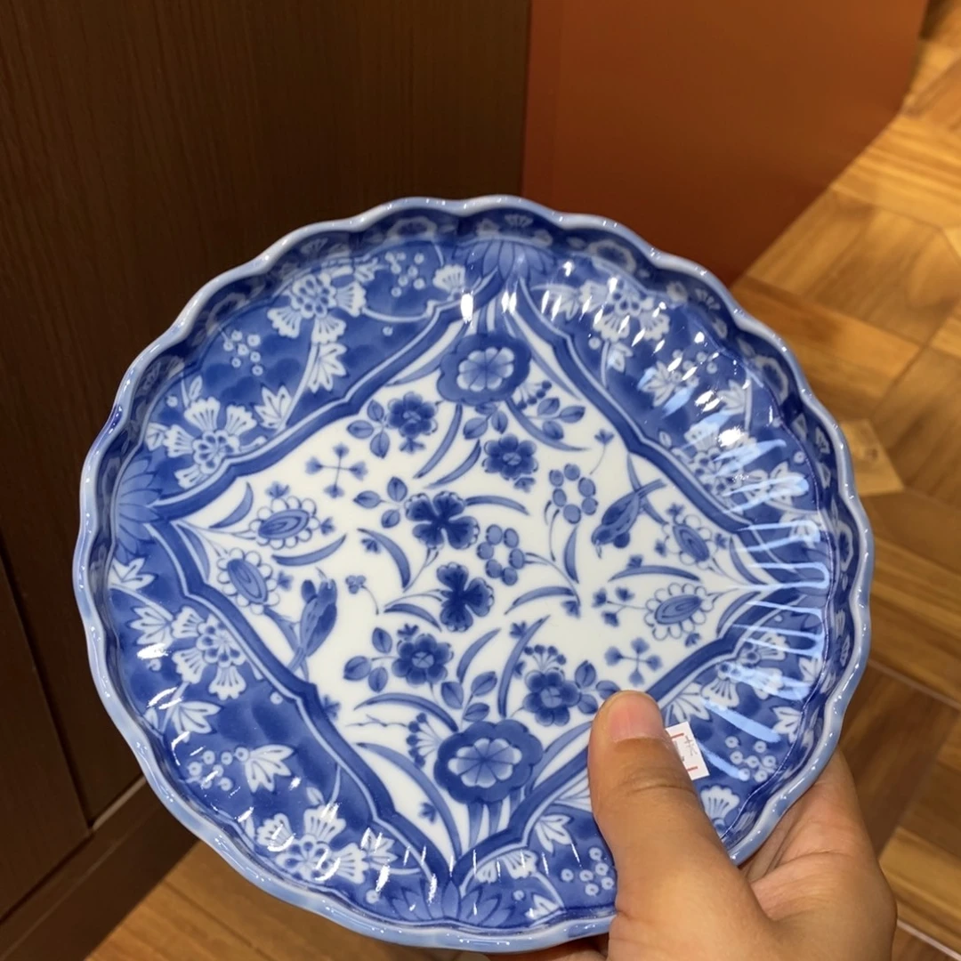 平盘16 厘米 小杨瓷器陶瓷陶瓷