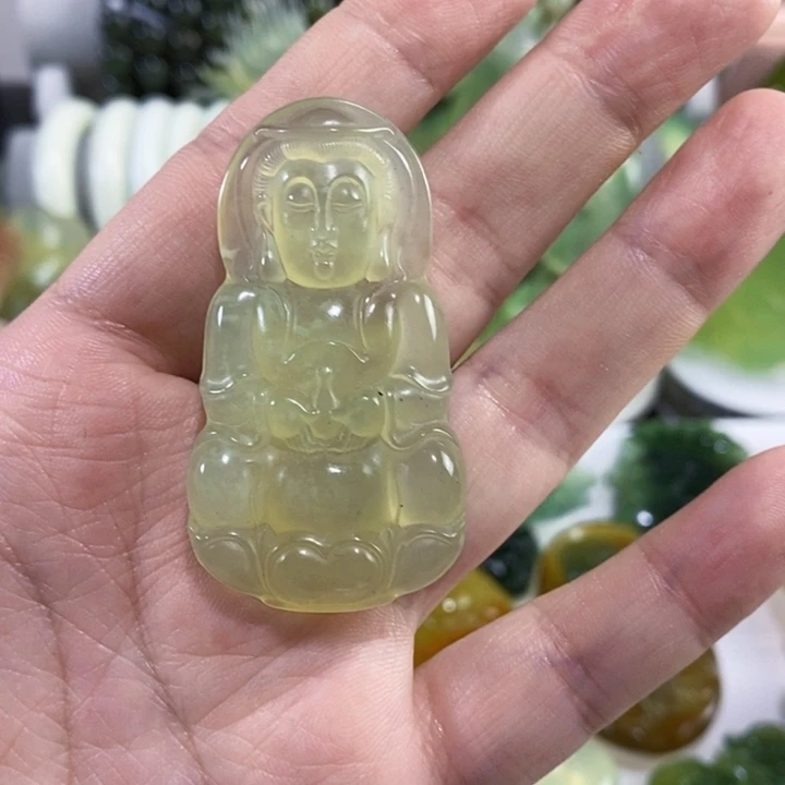 未镶嵌岫玉挂件挂件