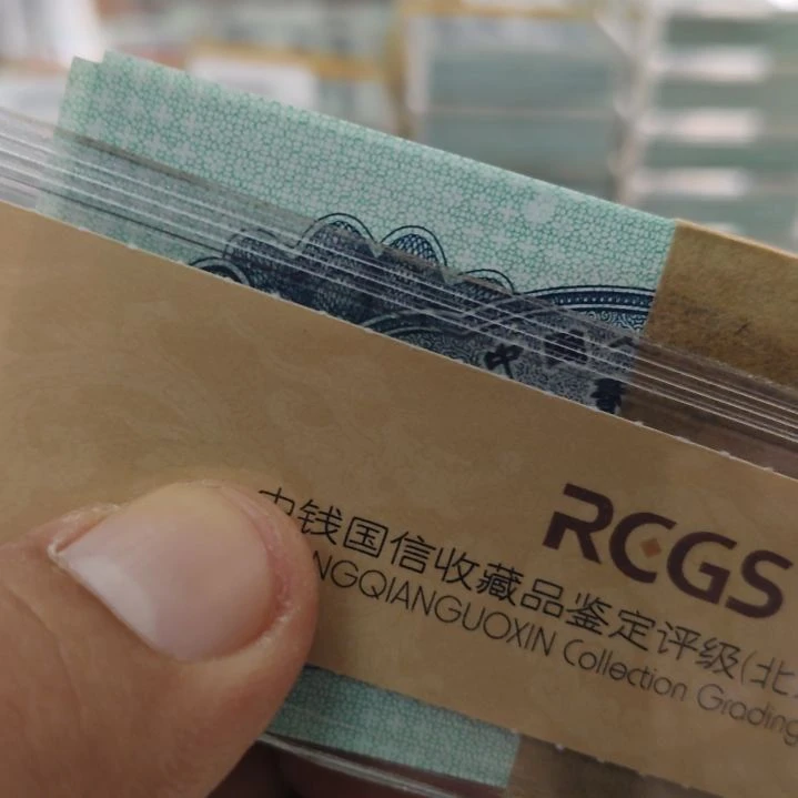 背漏白第二套人民币整刀