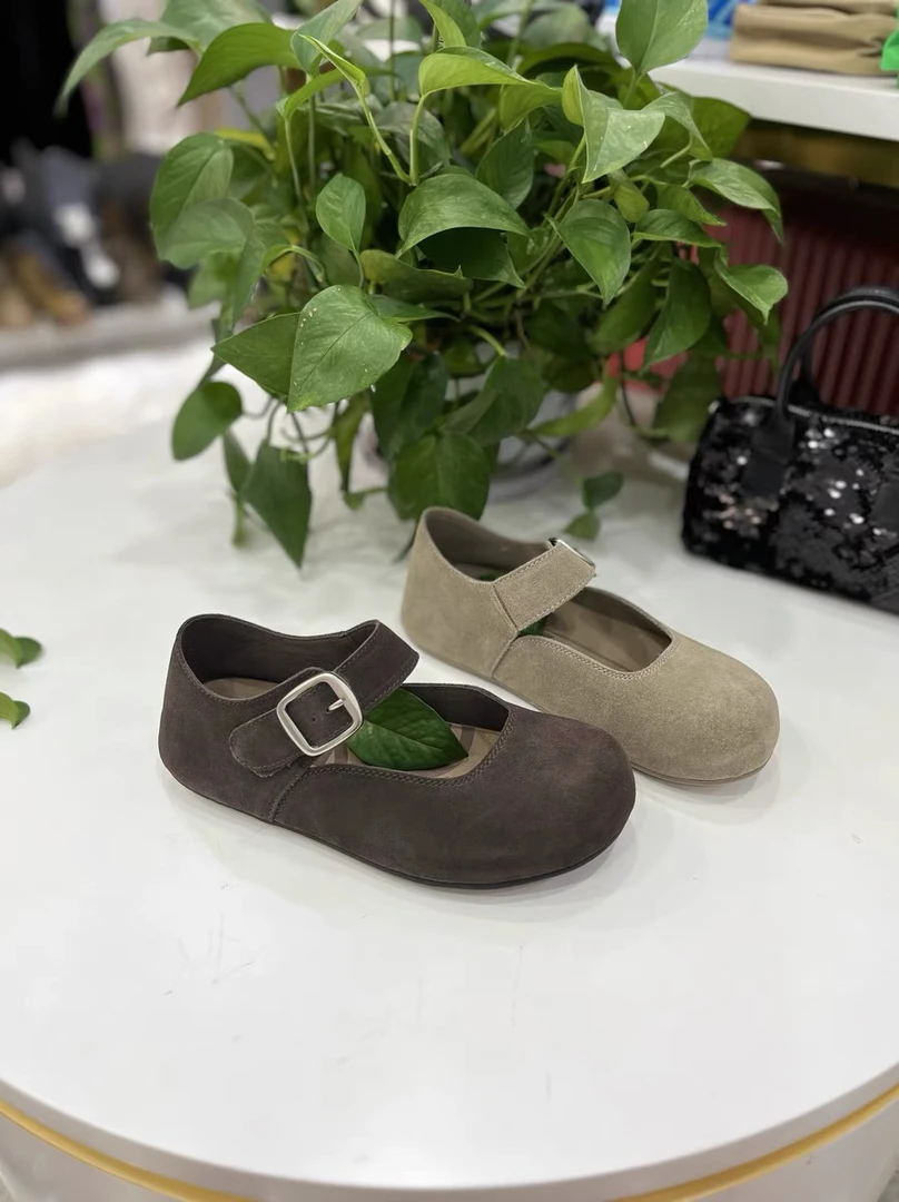 高品质女士玛丽珍浅口鞋