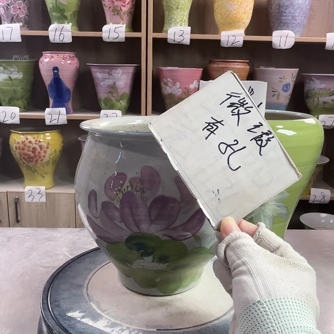 景德镇陶瓷花盆花盆