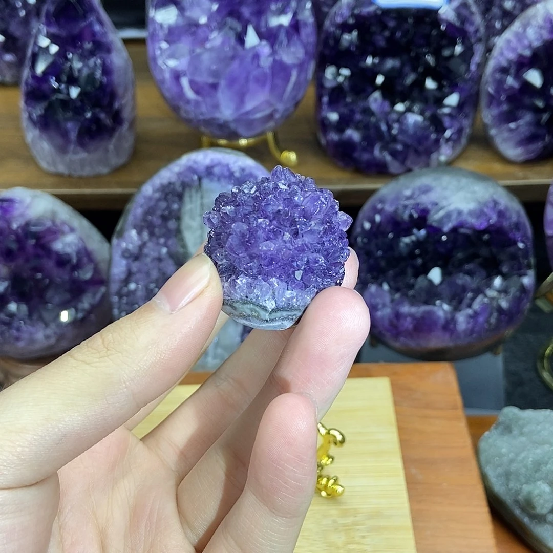 未镶嵌紫晶大型摆件（非配饰）