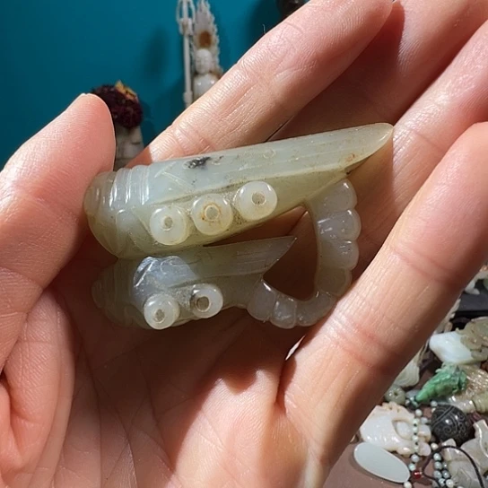 和田玉（糖玉）未镶嵌挂件