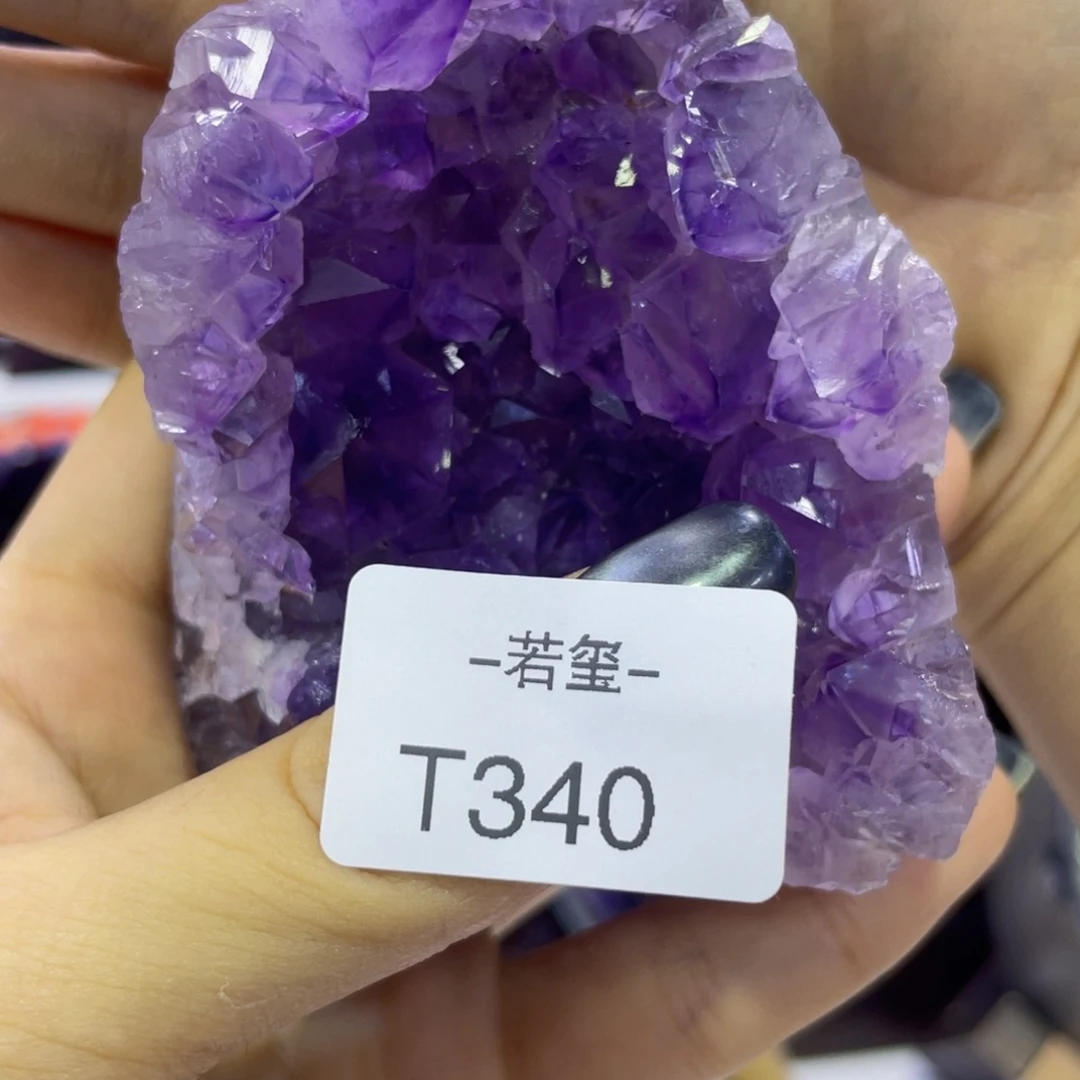 乌拉圭紫水晶摆件t340