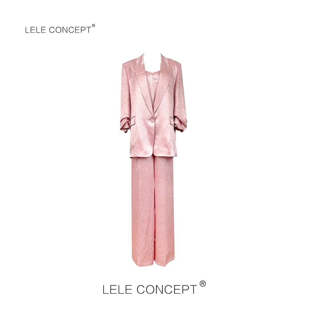 LELE CONCEPT丨【如一】都市轻奢气质款三件套西服套装T0137