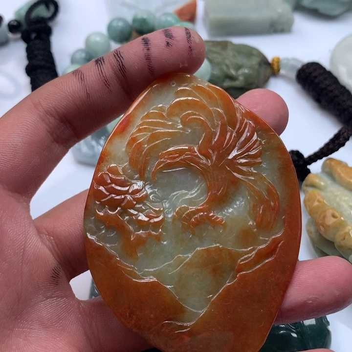 颈饰未镶嵌翡翠保真天然a货翡翠