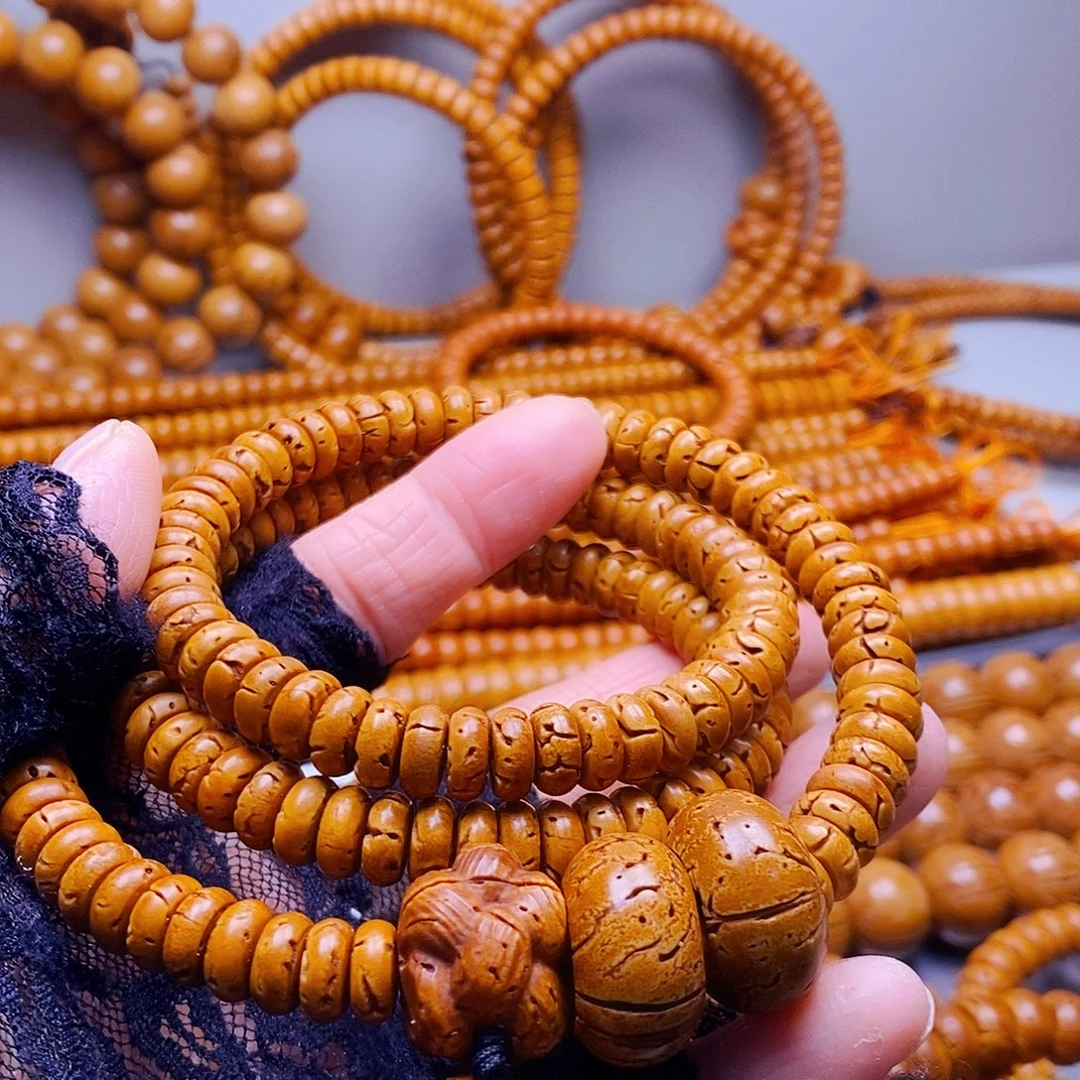 吊坠桃核3乘8核片多圈微瑕90