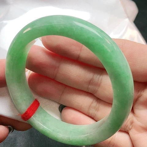 未镶嵌手镯翡翠正圈2427